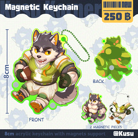 Famido Magnetic Keychain