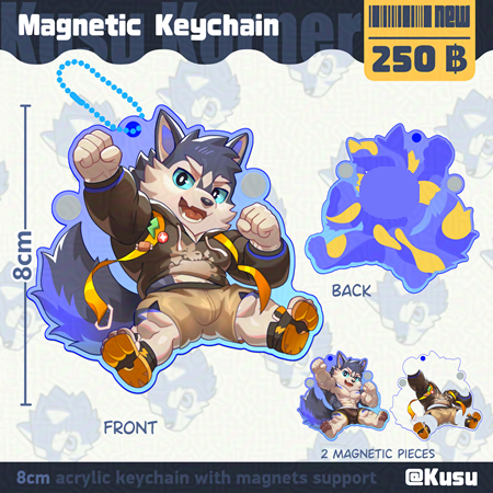 Ricano Magnetic Keychain