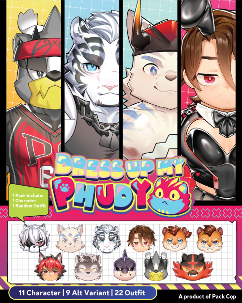 GACHA - Dress-Up Magnets - Vol.1