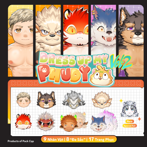 GACHA - Dress-Up Magnet - Vol.2