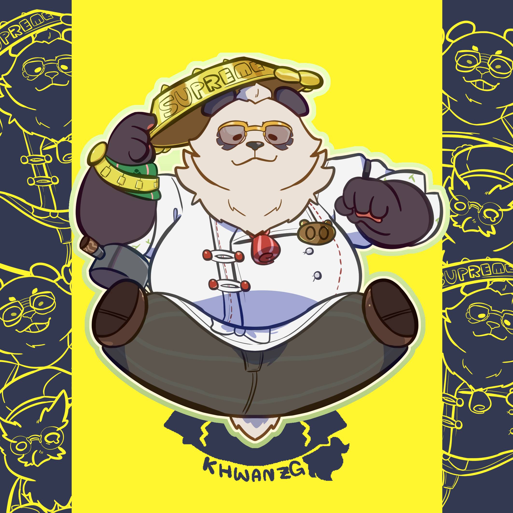 Chef Pan Yinhu Acrylic Keychain