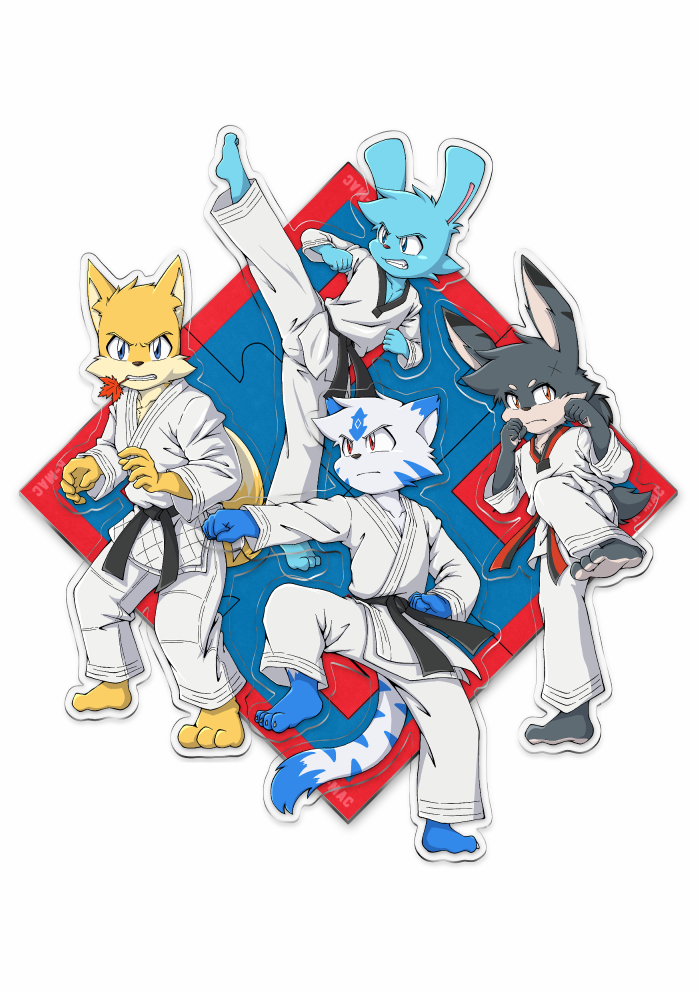 K-MAC standee - Complete Set