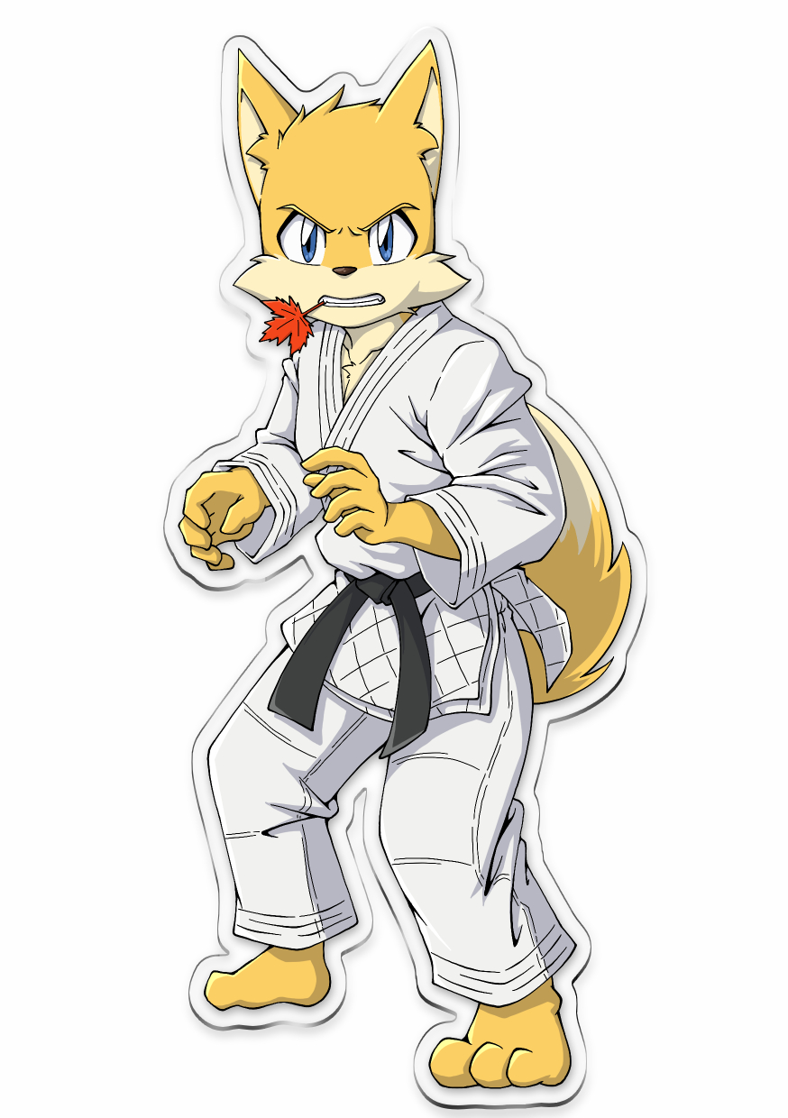 K-MAC standee - Leafkitsune