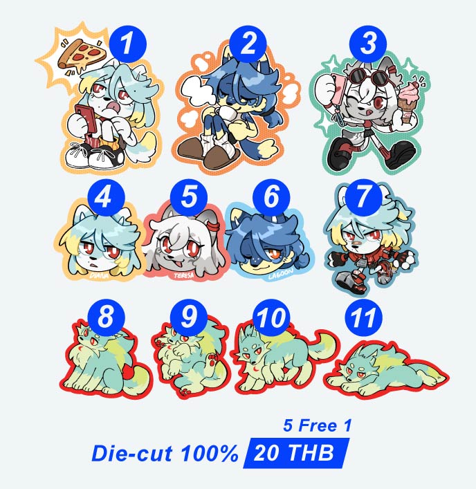 Die-Cut Stickers