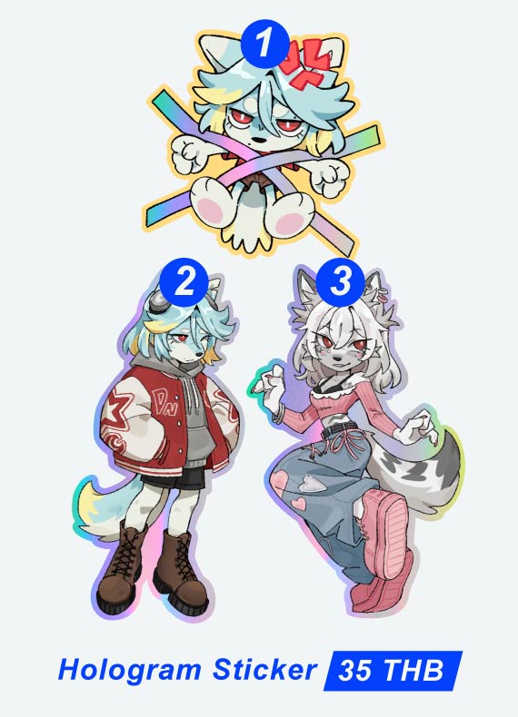 Die-Cut Sticker (Hologram)