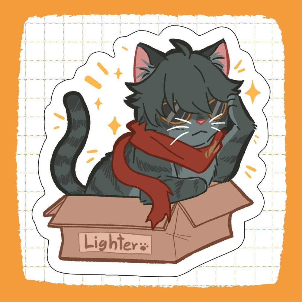 Stickers "Lighter"