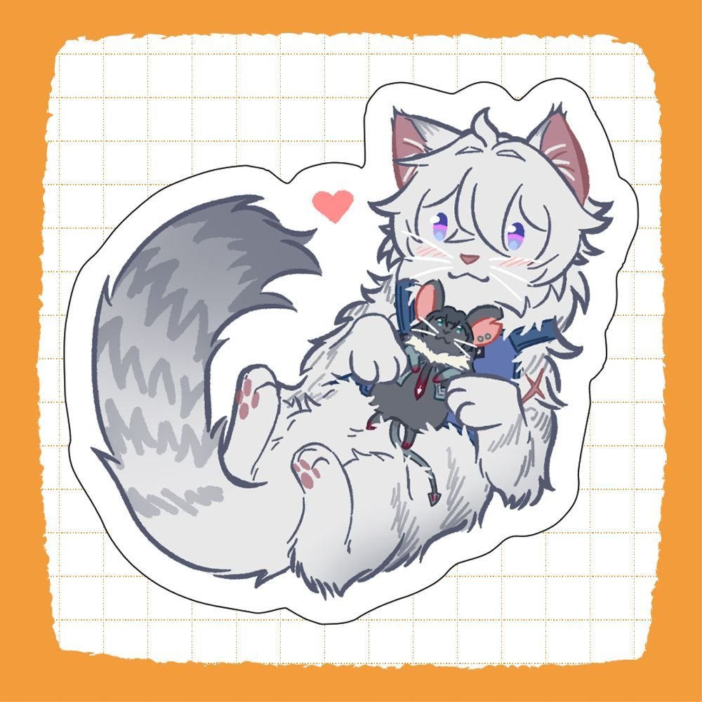Stickers "Cat&Rat"