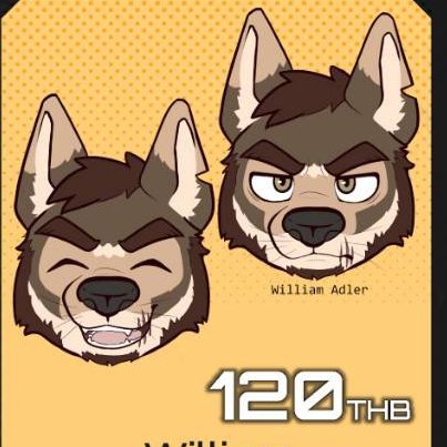 William head keychain 