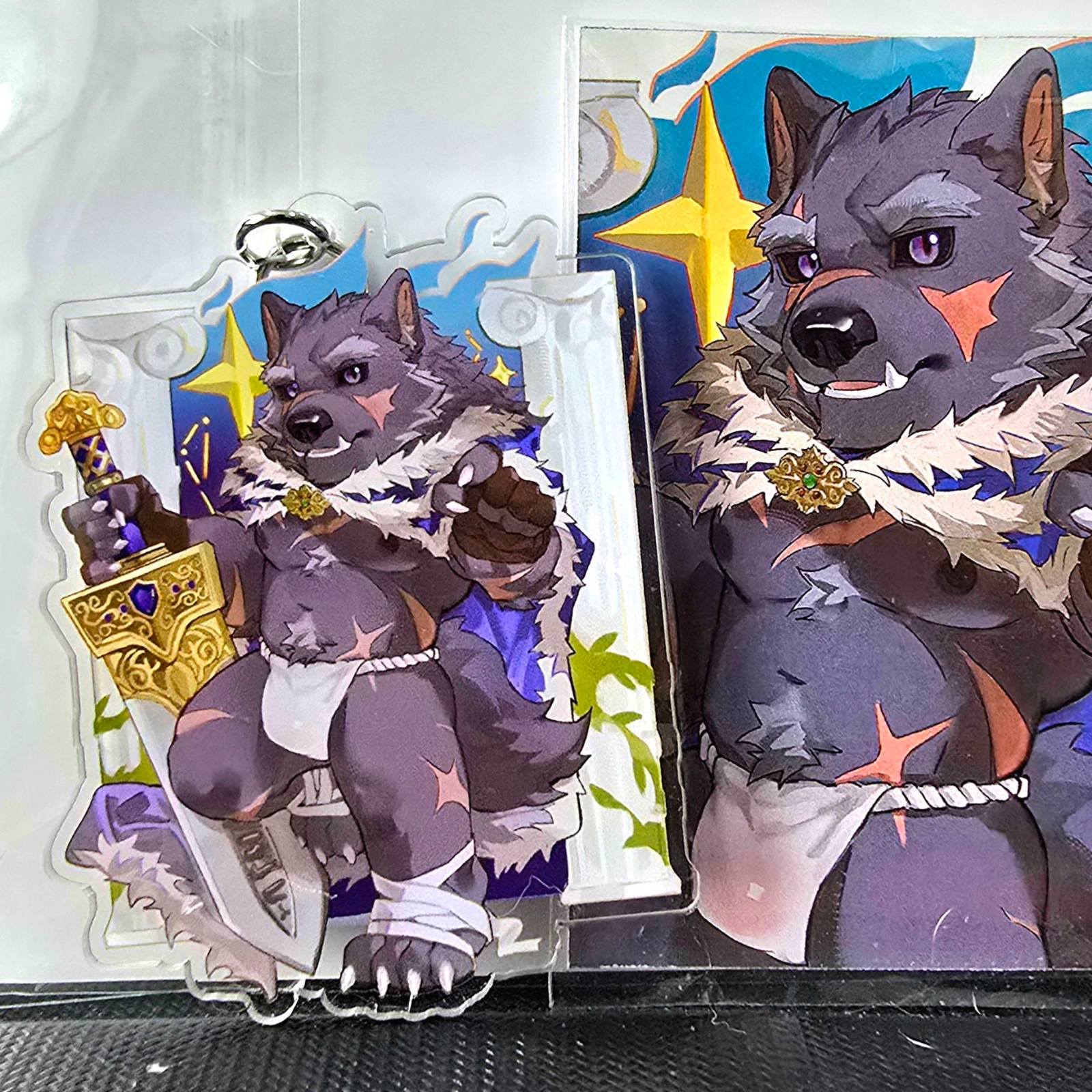 Blaidd Keychain [Agu x Kitaisu]