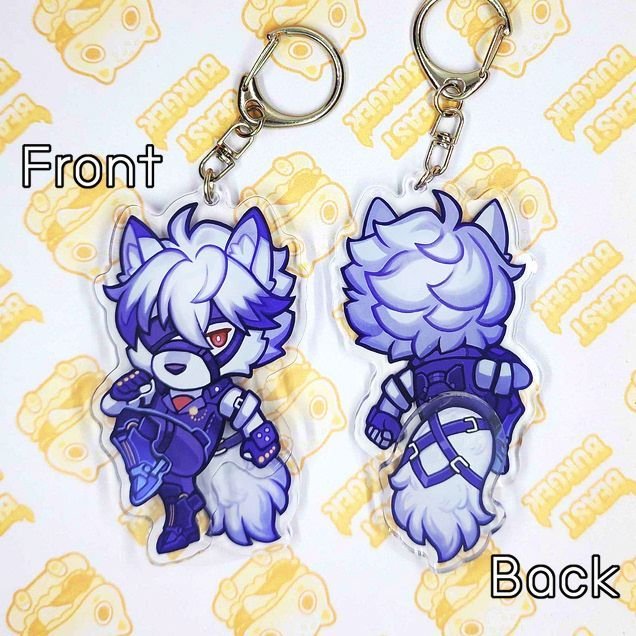 Wolfman Butler, Wiggle Tail Keychain