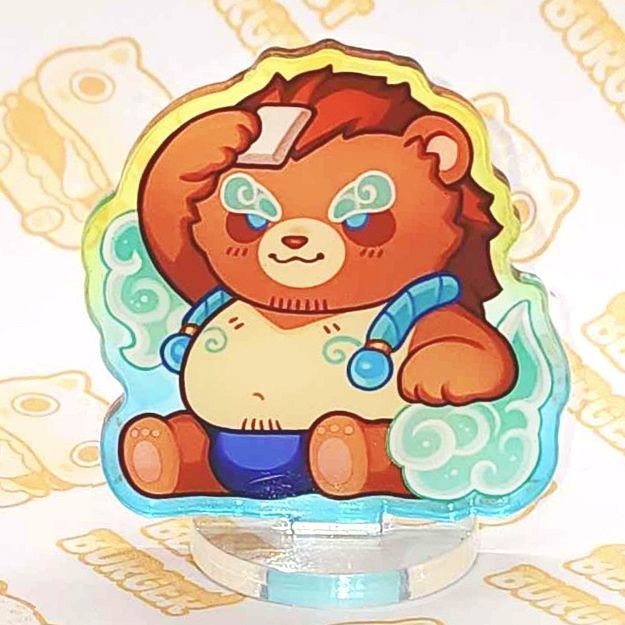 Bear Gradient Acrylic Standee