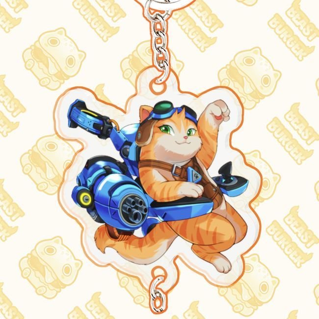 Acrylic KeyChain Cat