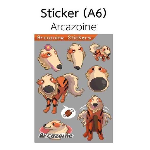 Arcazoine Stickers
