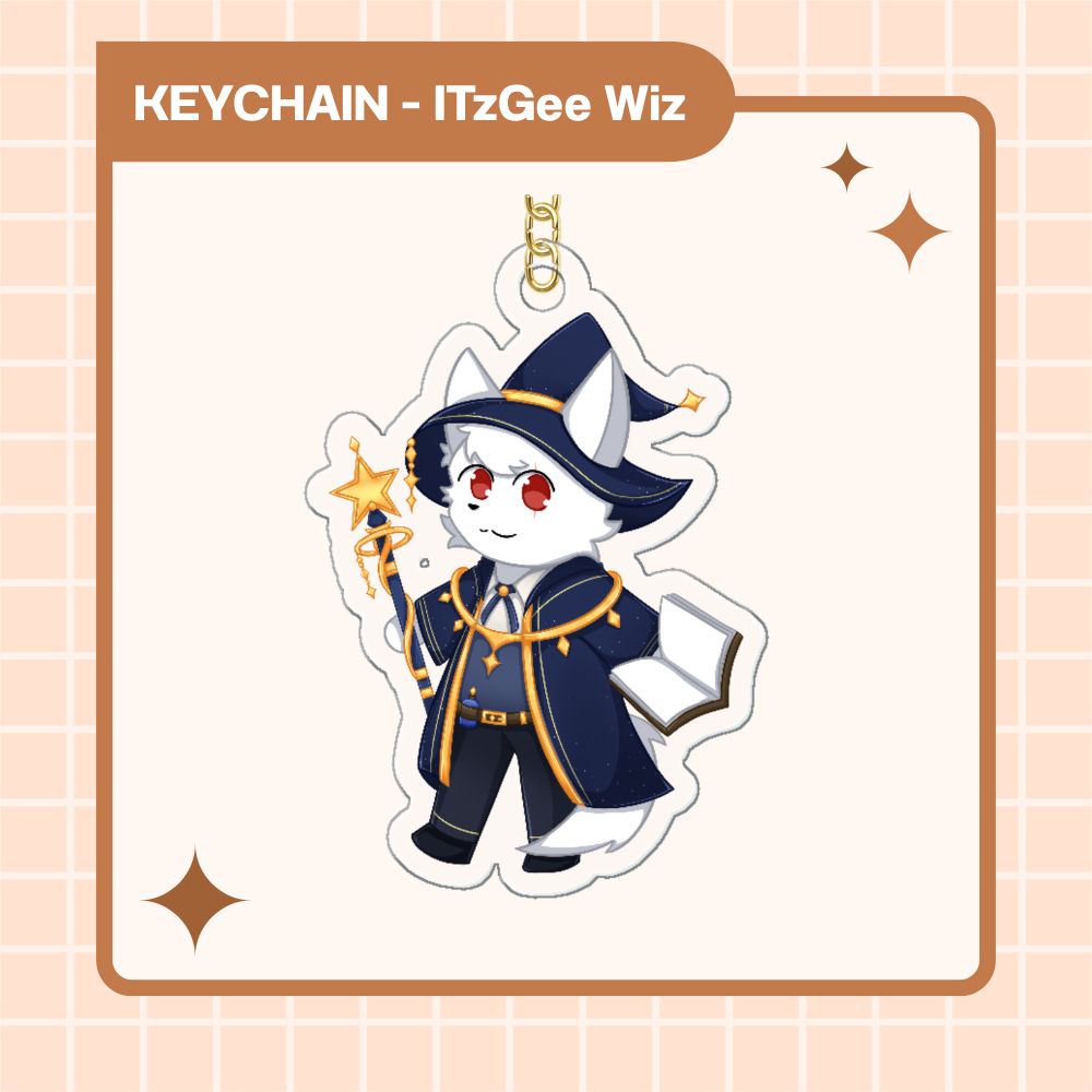 Keychain-ITzGee Wiz