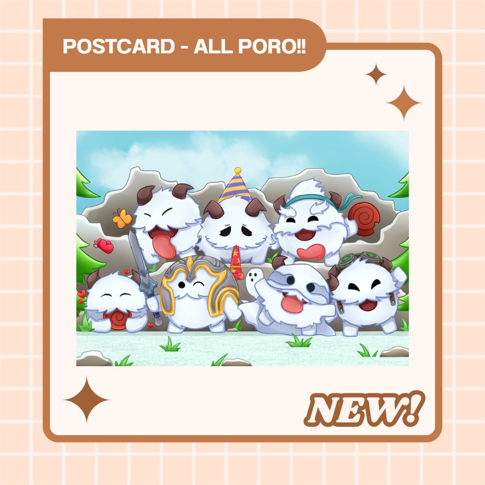Postcard-Poro All!!