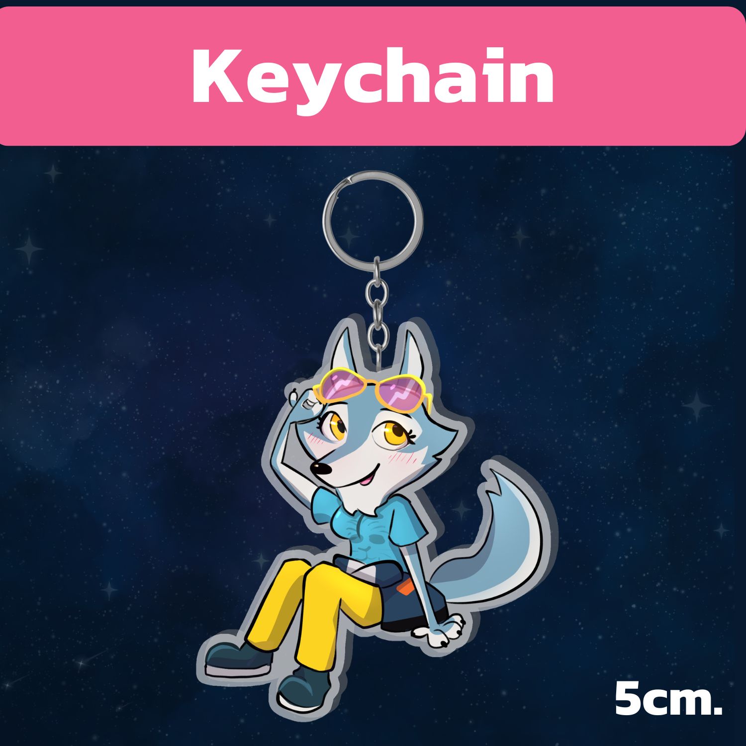 Porsha Keychain