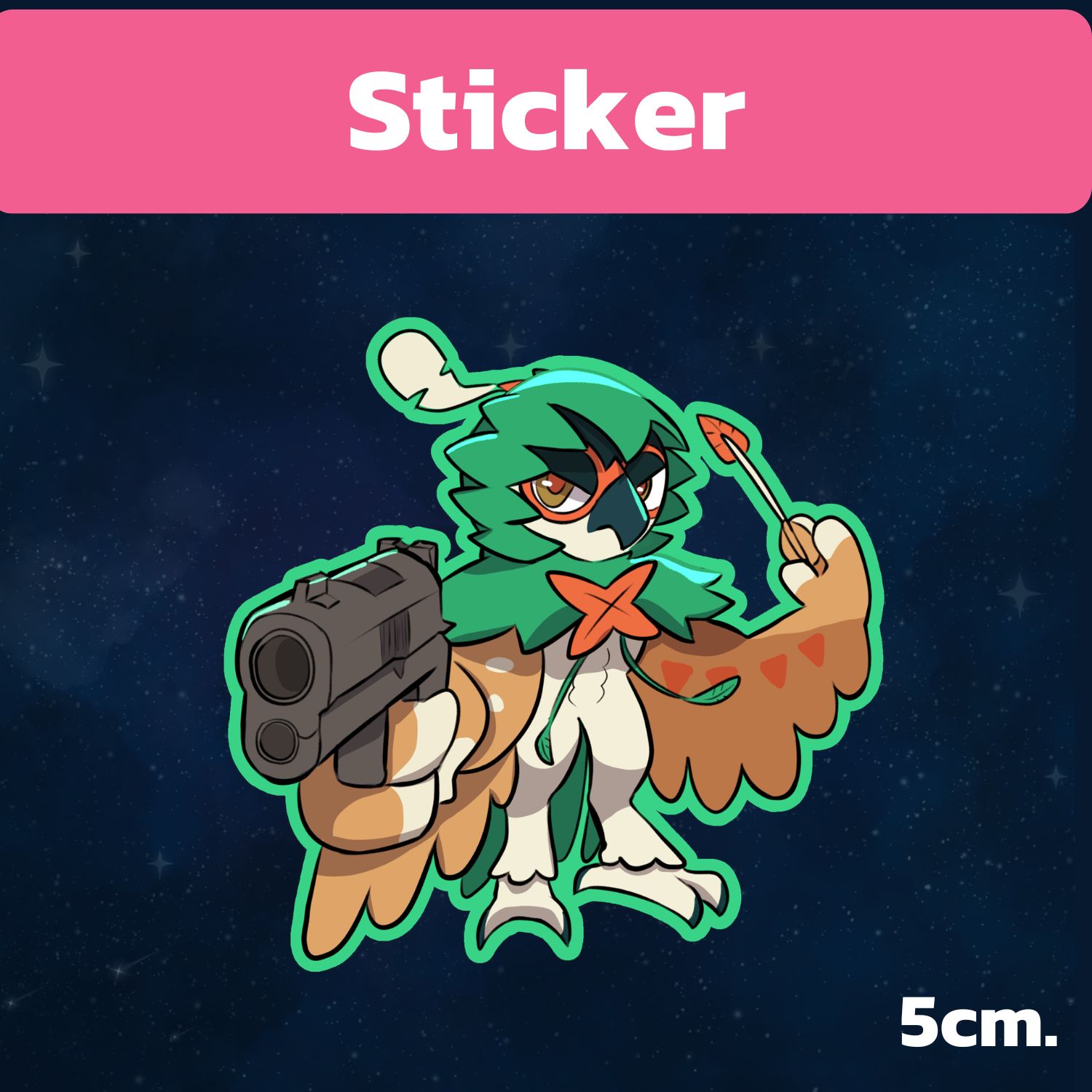 Decidueye Sticker