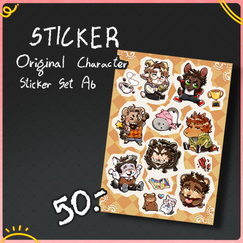 Chubby Kids Sticker Sheet