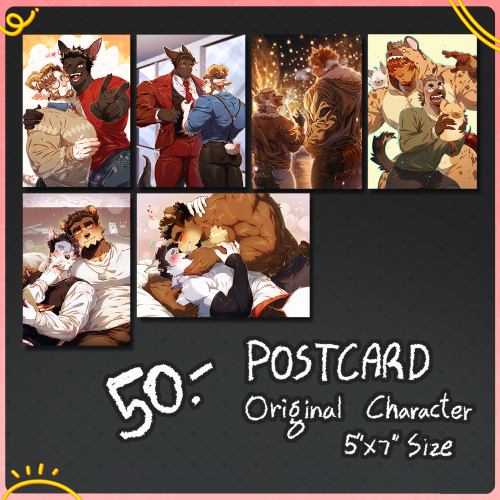 Original Character Postcards