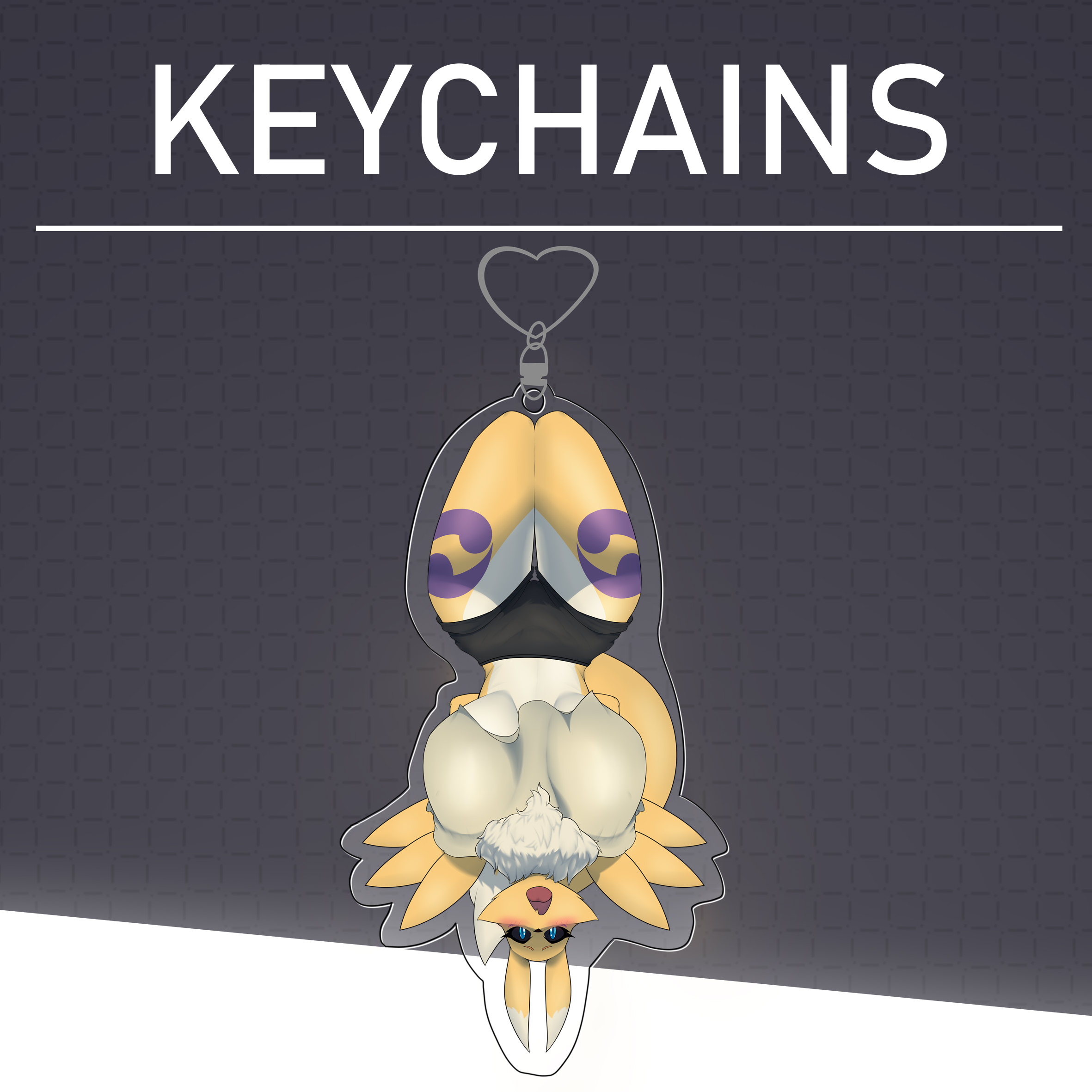Renamon's Keychains