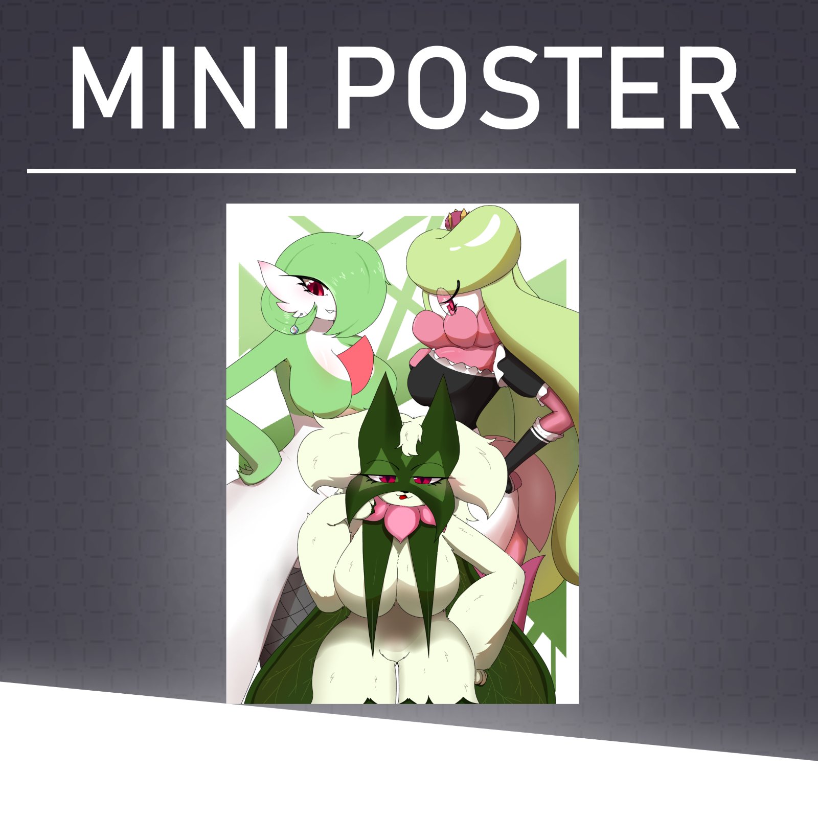 Mini poster green gang