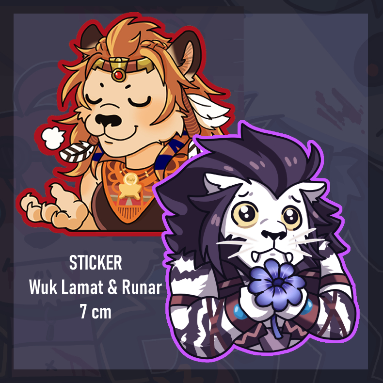 สติ๊กเกอร์ Runar & Wuk lamat