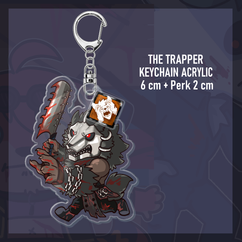 พวงกุญแจอะคริลิก The Trapper