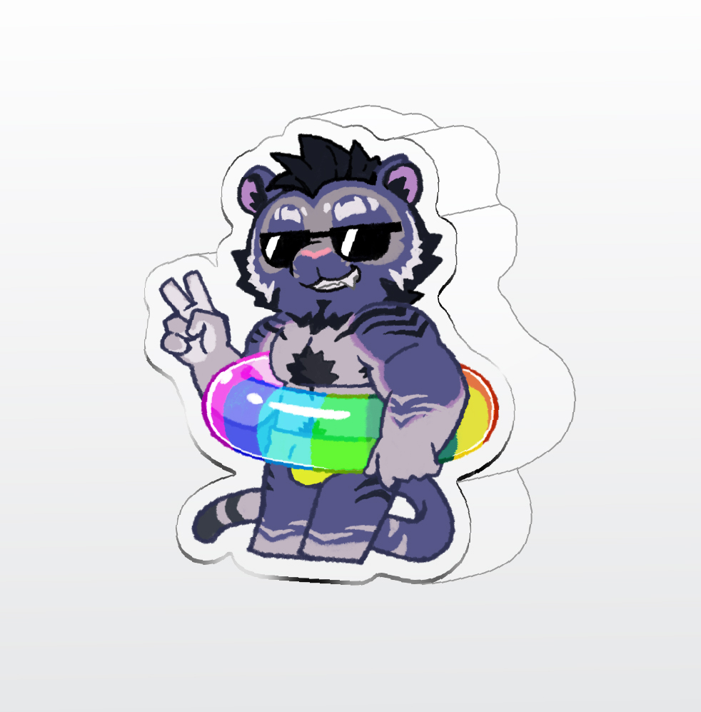 TINY RACHA STAND UP ACRYLIC STANDEE 03