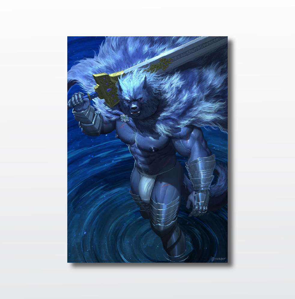A3 POSTER "Blaidd"
