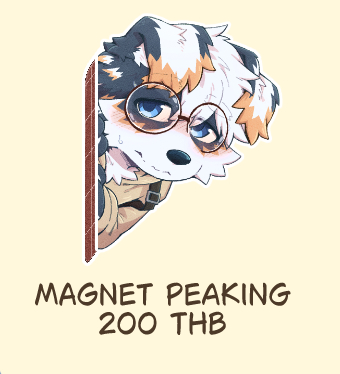 Acrylic Magnet Peaking