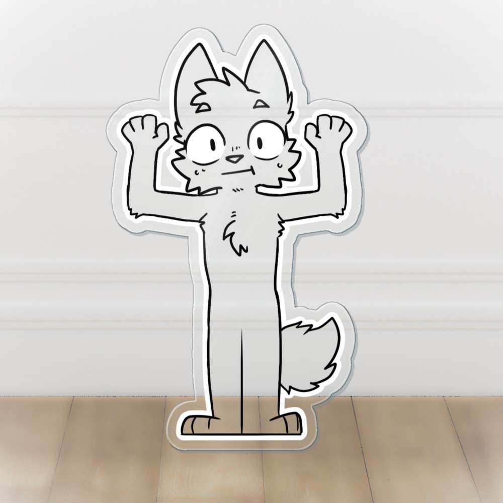Hidden Dog : Stick-up Pose | Max Muffin