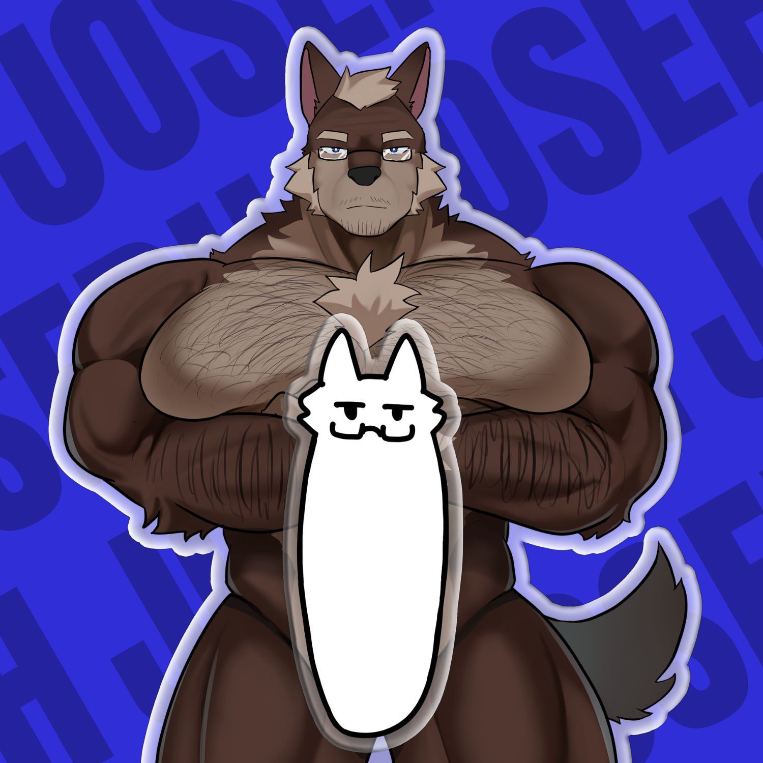 Joseph Wiggle Willy Standee