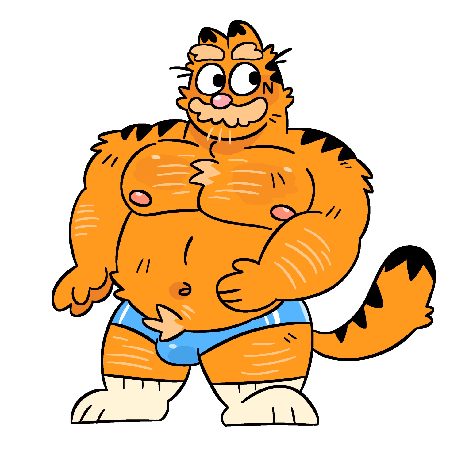 Garfield Keychain