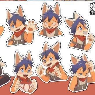 Yor-kun Sticker Set