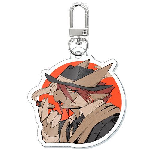 Noir Rakuo keychain