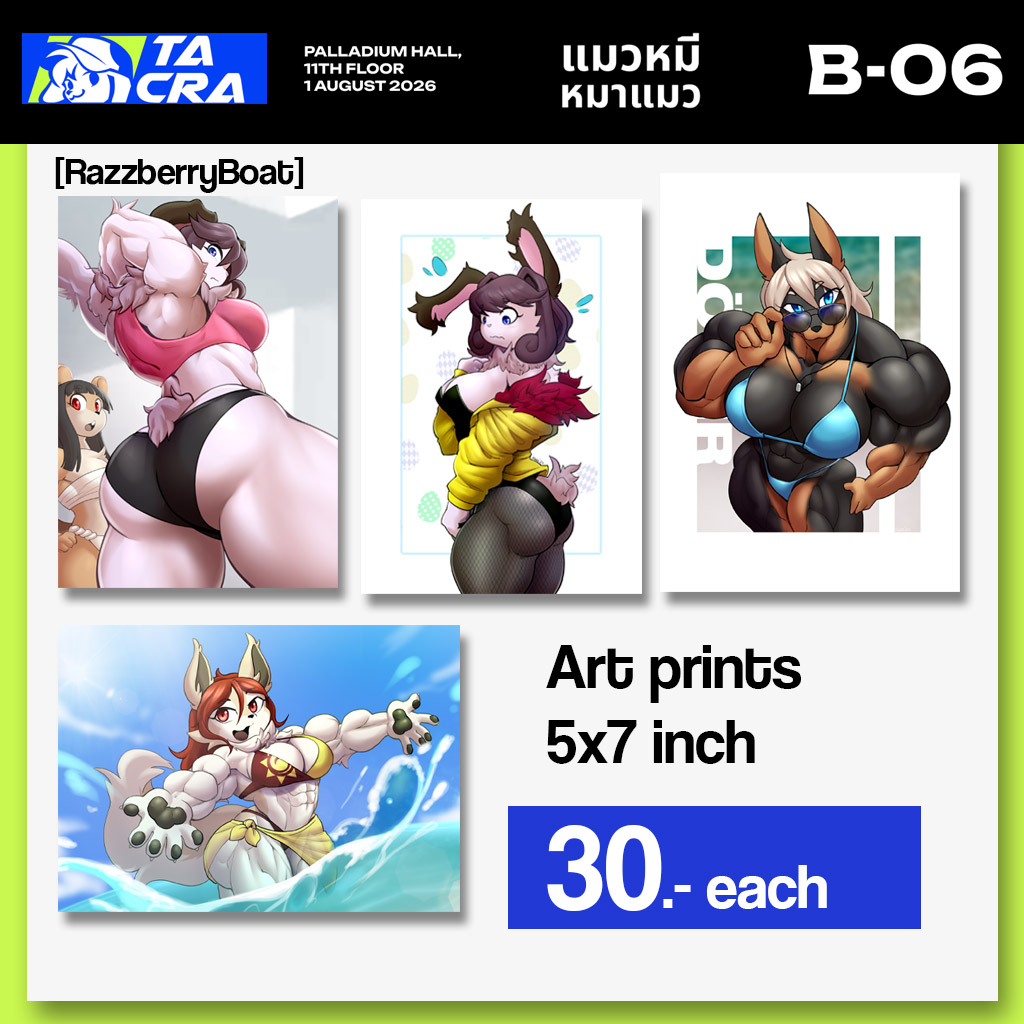 [RazzberryBoat] Art Print 5x7 inch