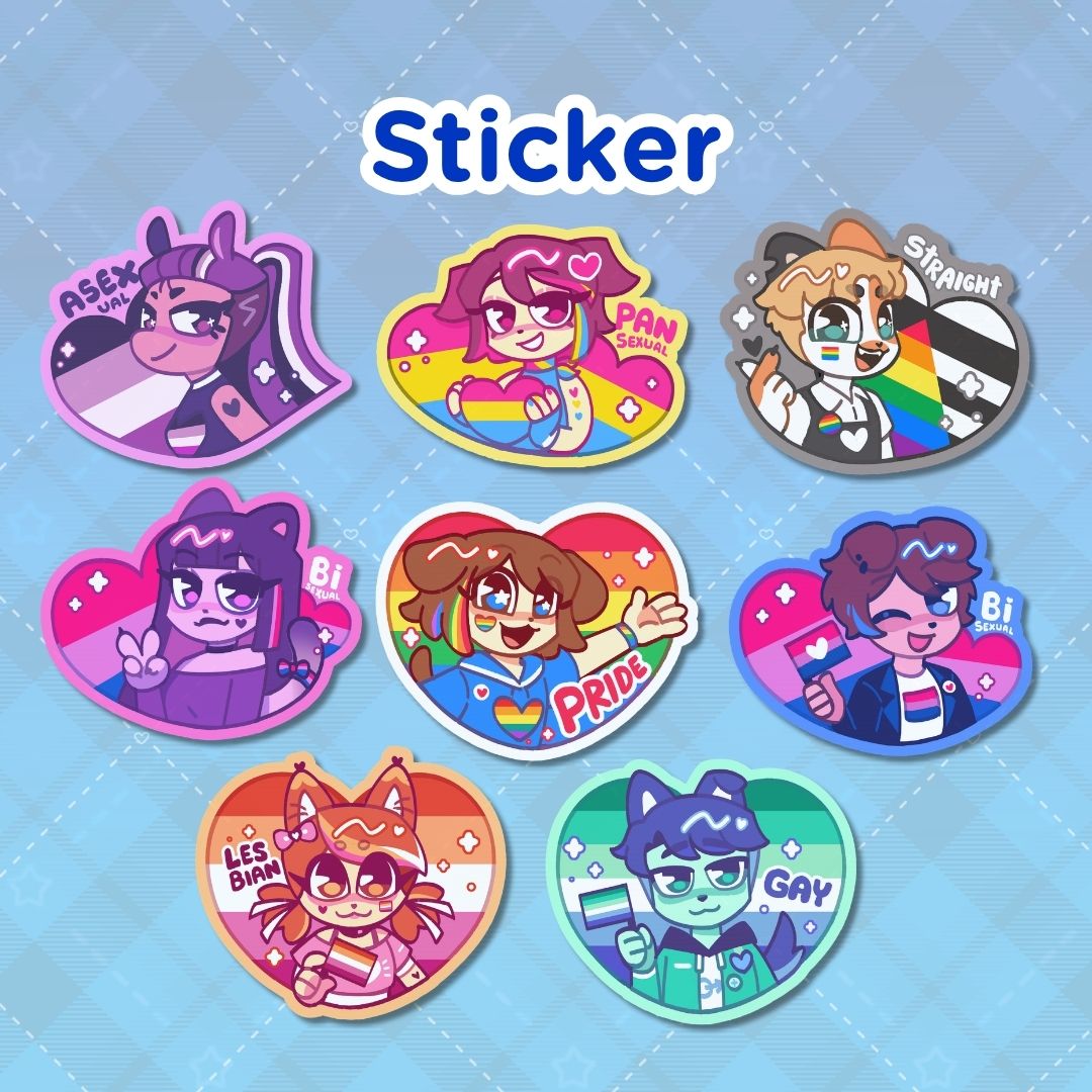 Sticker Oc x Pride