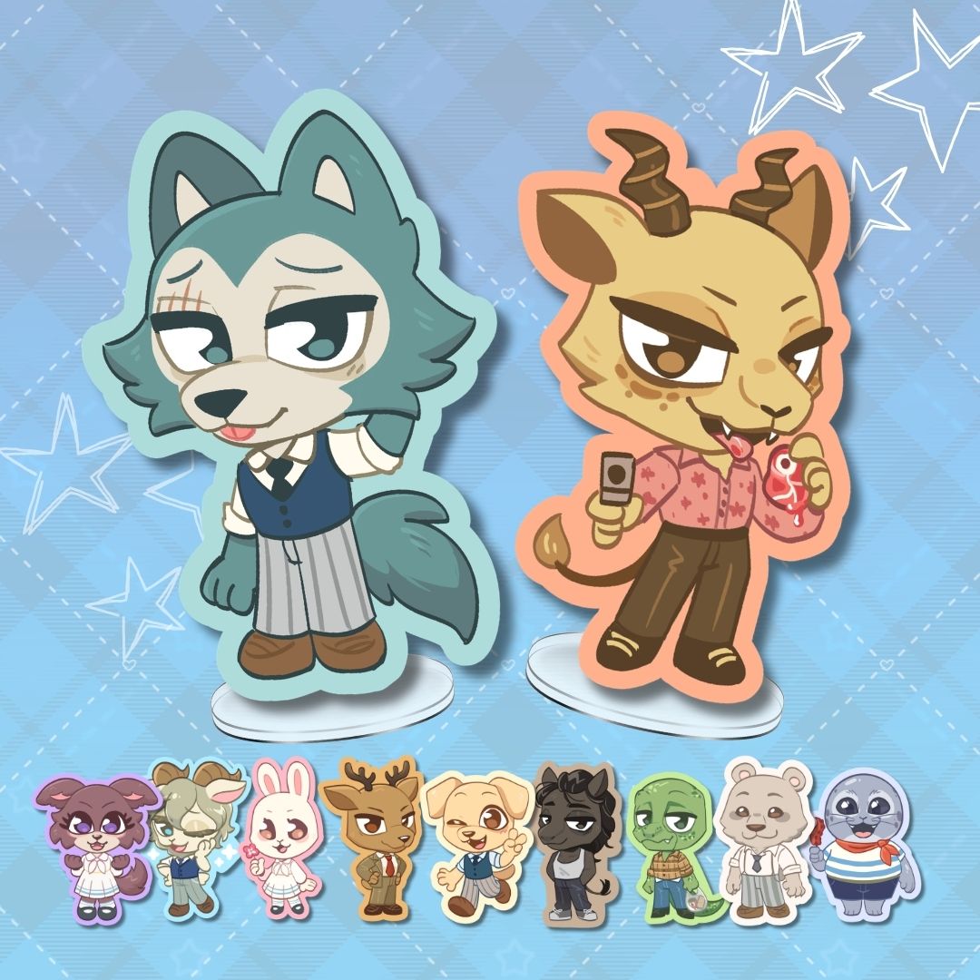 Keychain+Standee Beast🐾