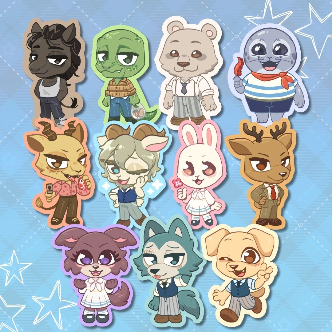 Sticker dicut Beast🐾
