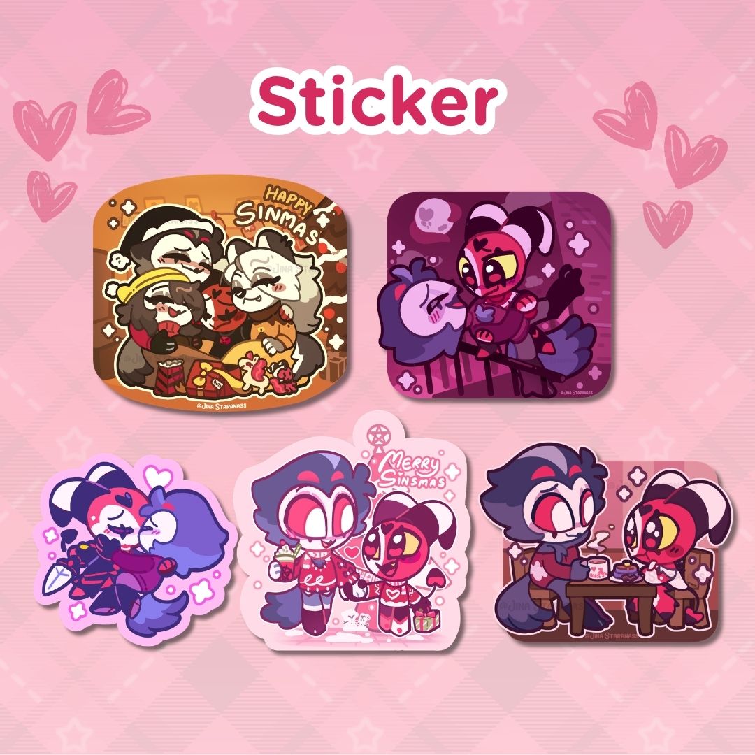 Sticker dicut Love