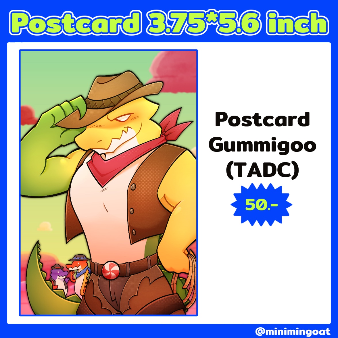 โปสการ์ด Gummigoo (TADC)