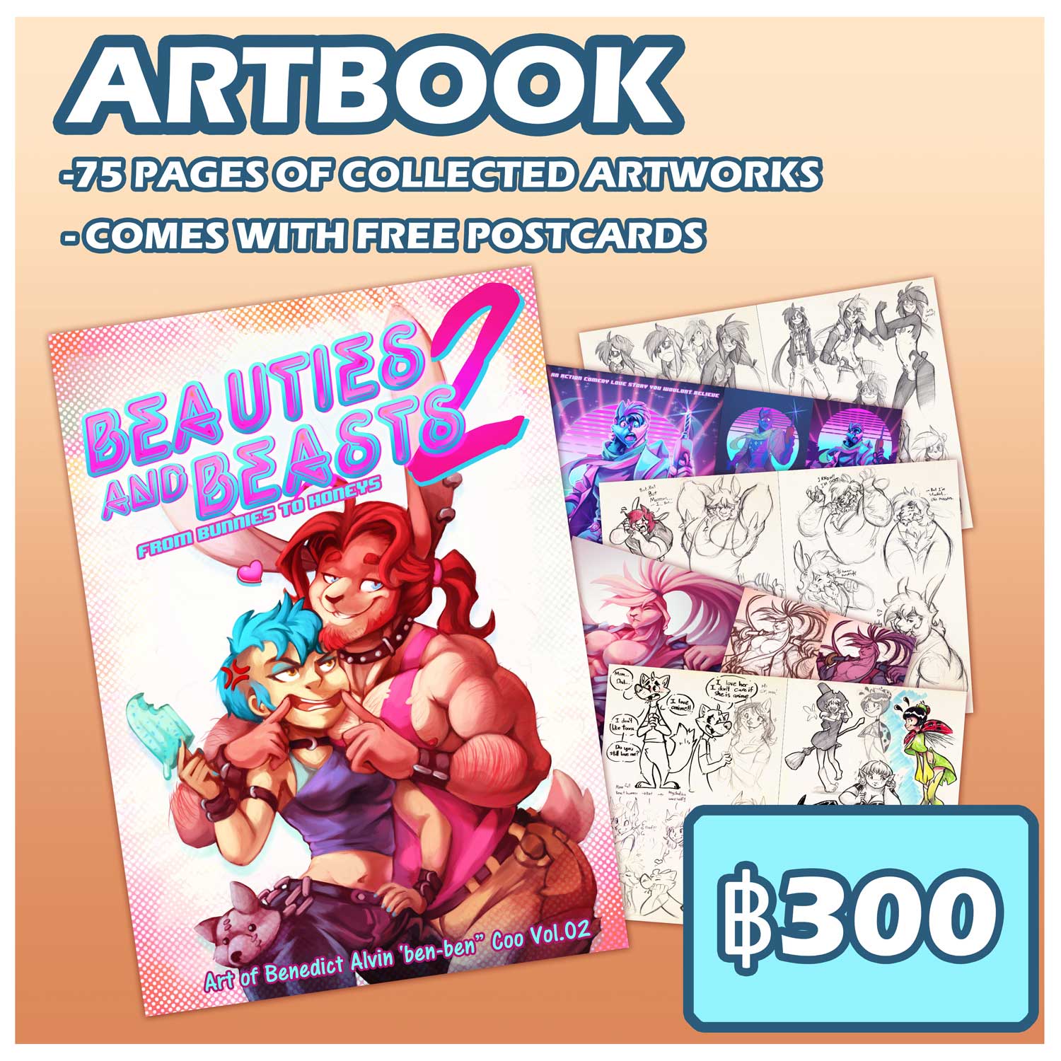 Beauties and Beast 2 Artbook