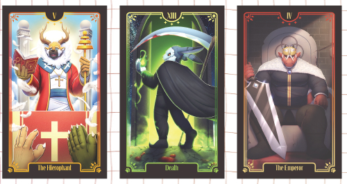 Arcana Beast - Single Tarot Card