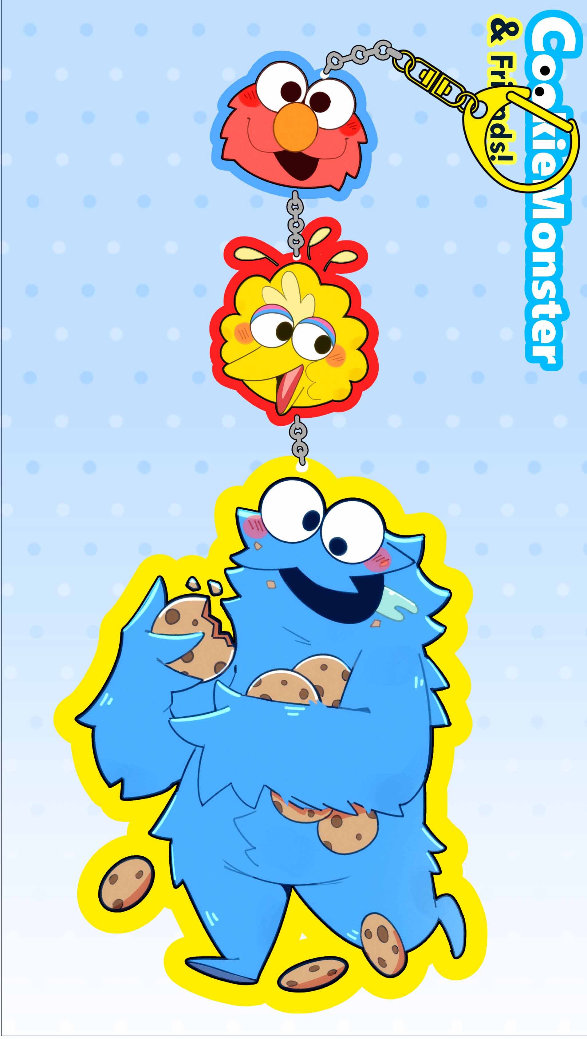 Cookie monster  & Friends