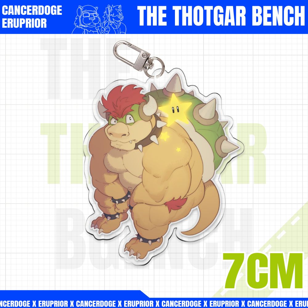 Bowser Keychains