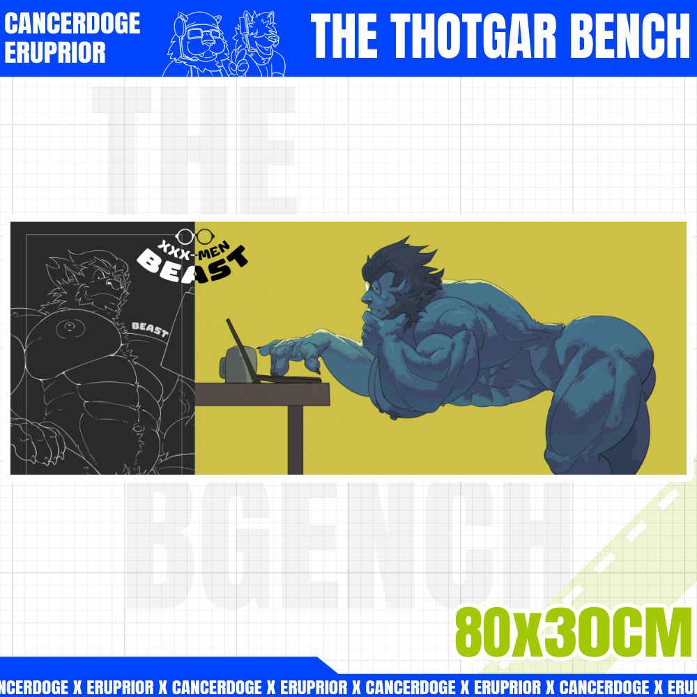 Beast Mouse Pad