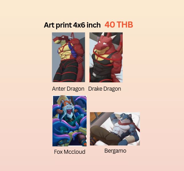 Art print 4x6  inch