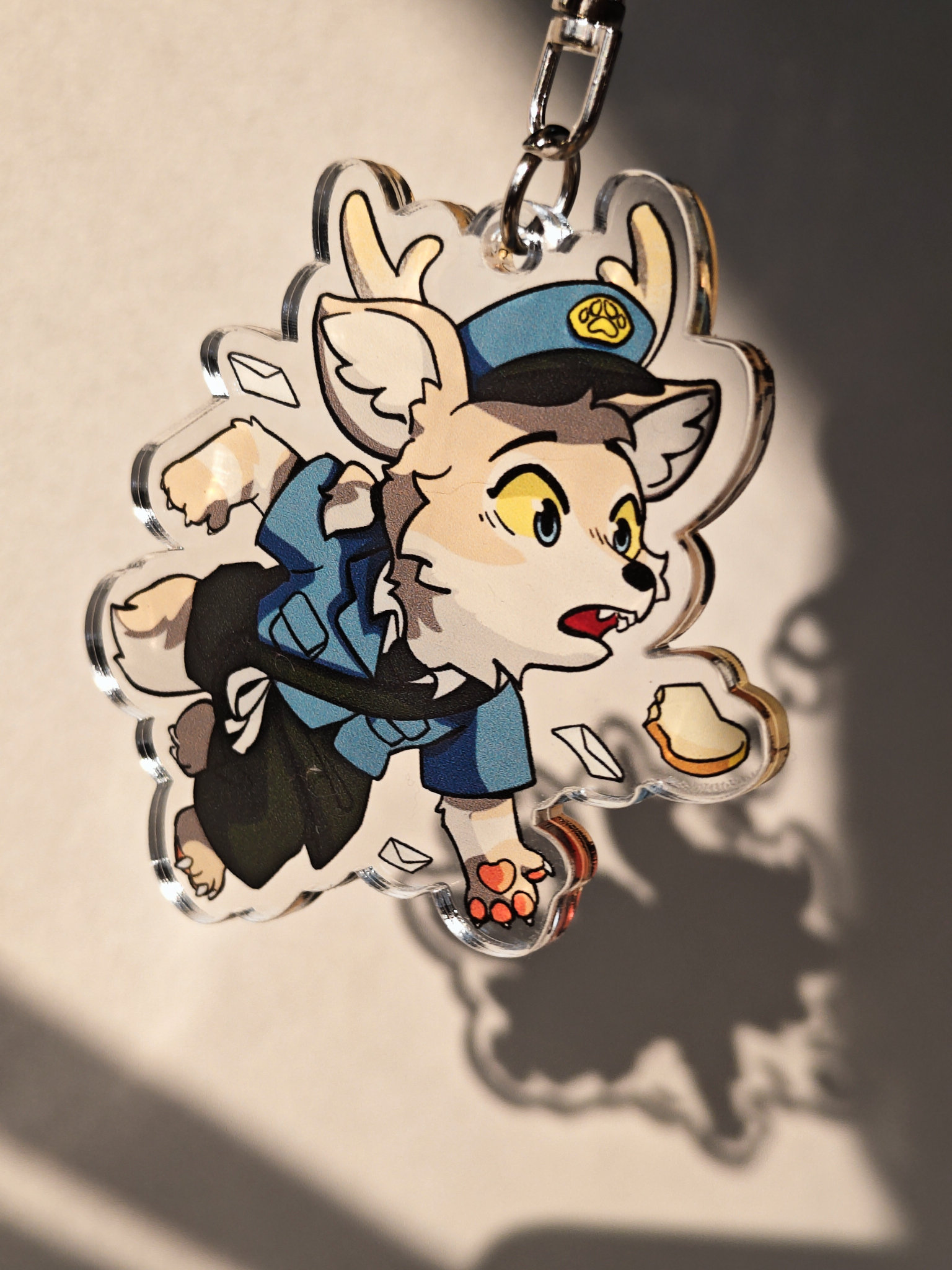 Manow - Luke  double sided Acrylic charm