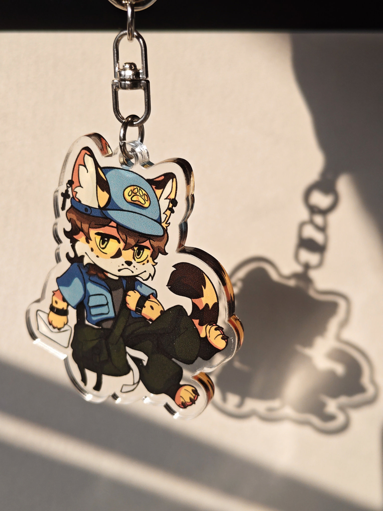 Manow - Keen  double sided Acrylic charm