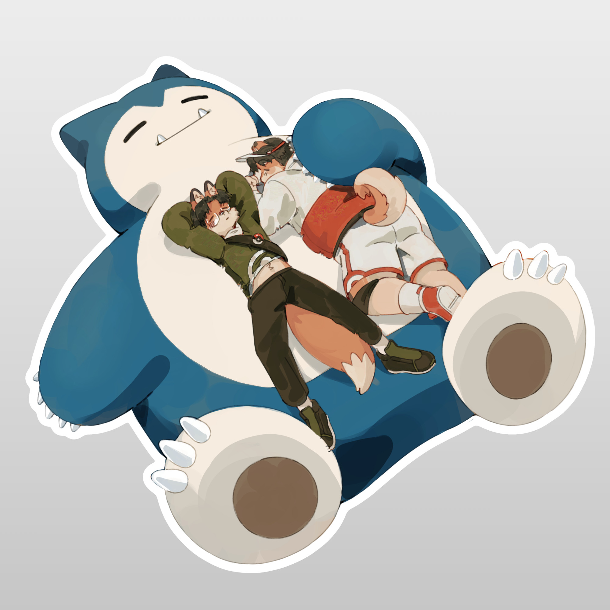 Art.amater  - Snorlax sticker